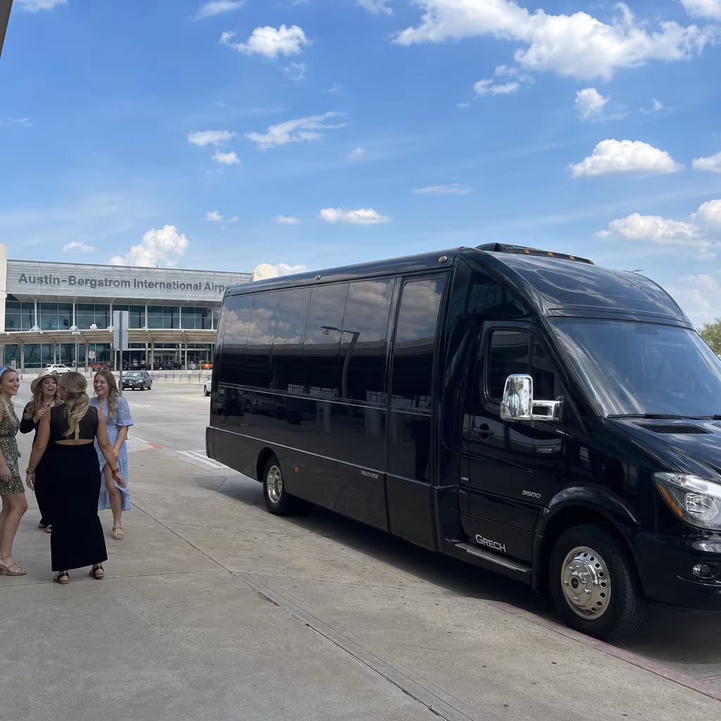 Rent a Bus to Austin-Bergstrom International Airport