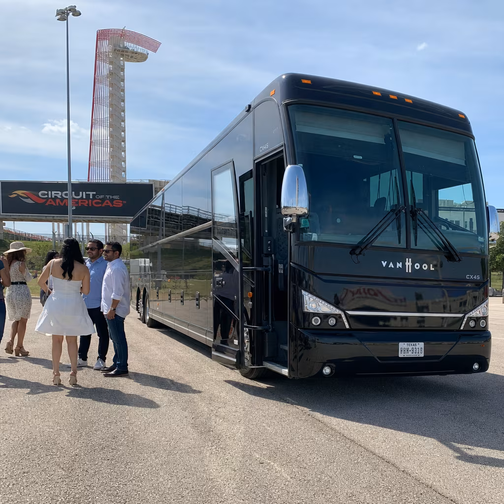 Rent a Bus to Circuit of the Americas