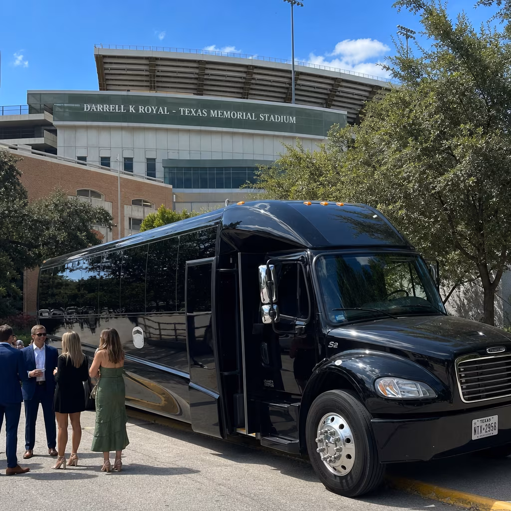 Rent a Bus to Darrell K Royal-Texas Memorial Stadium