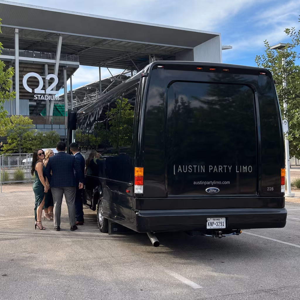Rent a Bus to Q2 Stadium