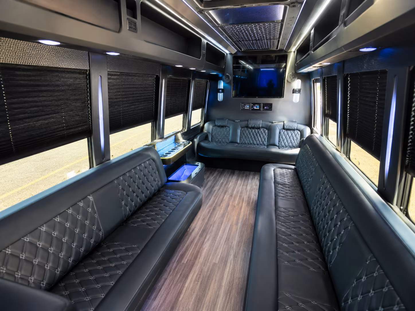 Austin Birthday, Sweet 16, & Quinceañera Transportation onboard seating