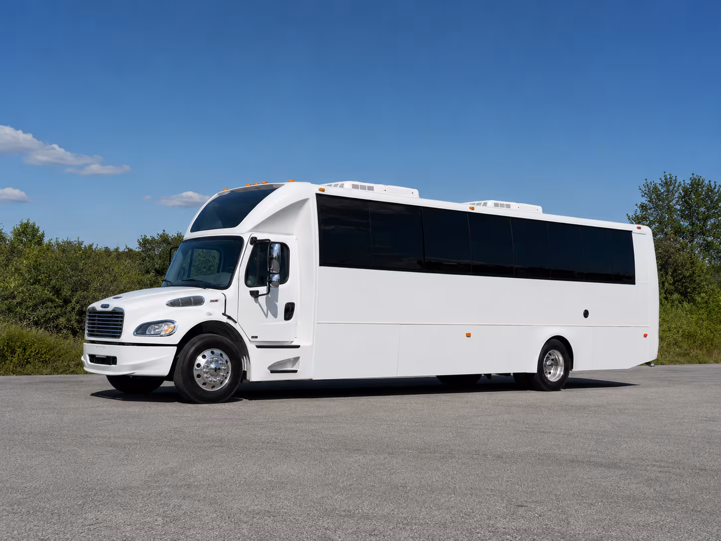 Austin Concert & Music Festival Transportation party bus exterior