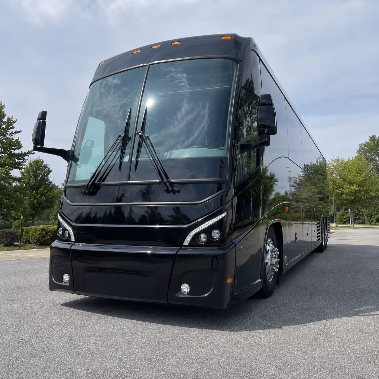 Austin Corporate Transportation party bus exterior