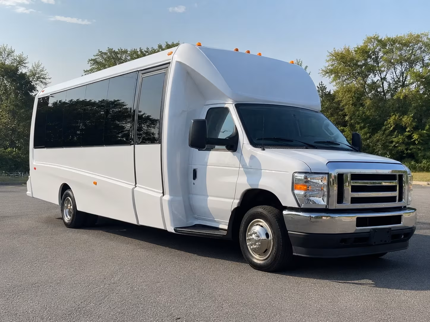 Austin Private Event Transportation party bus exterior