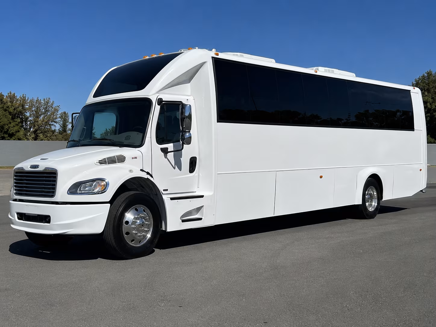 Austin Prom & Homecoming Transportation party bus interior