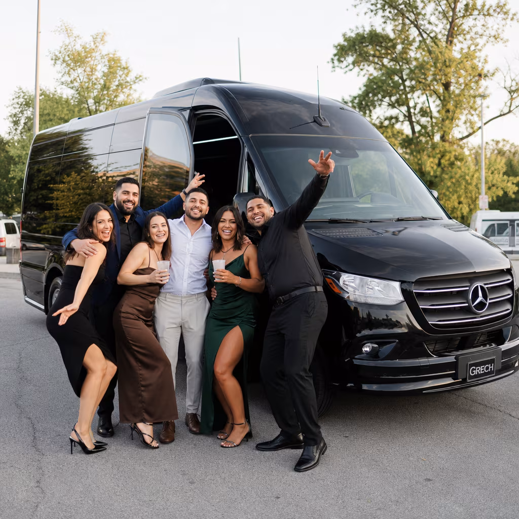 Birthday party bus