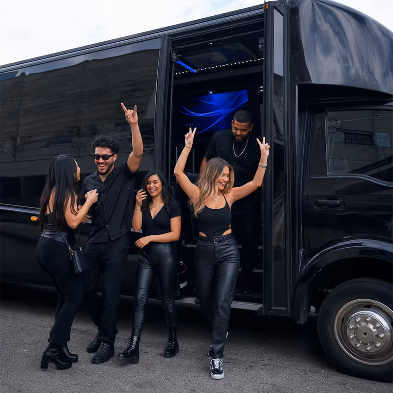 Austin Concert Transportation fleet vehicle