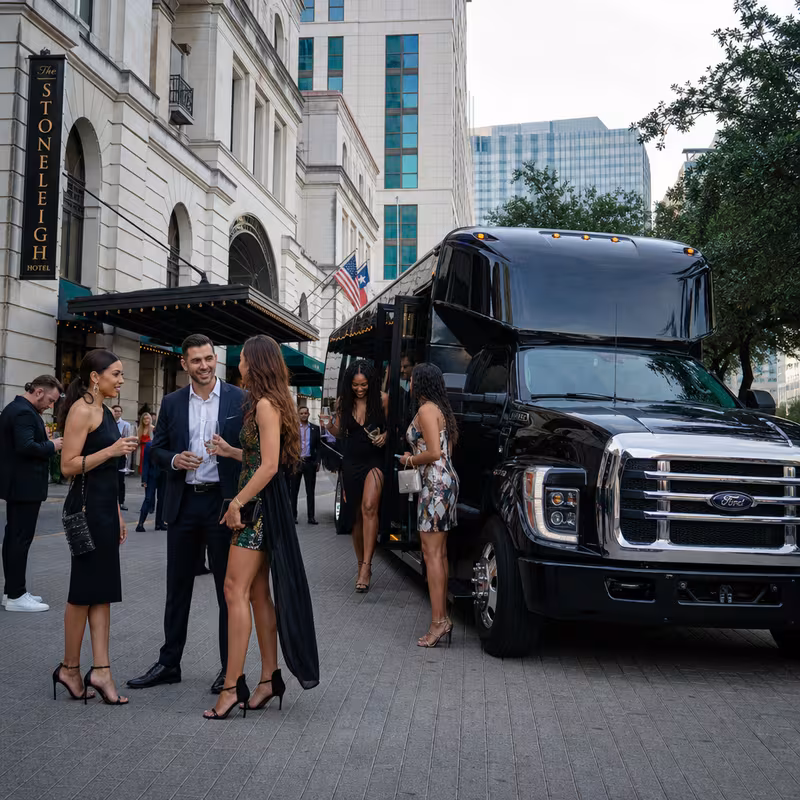 Private event transportation