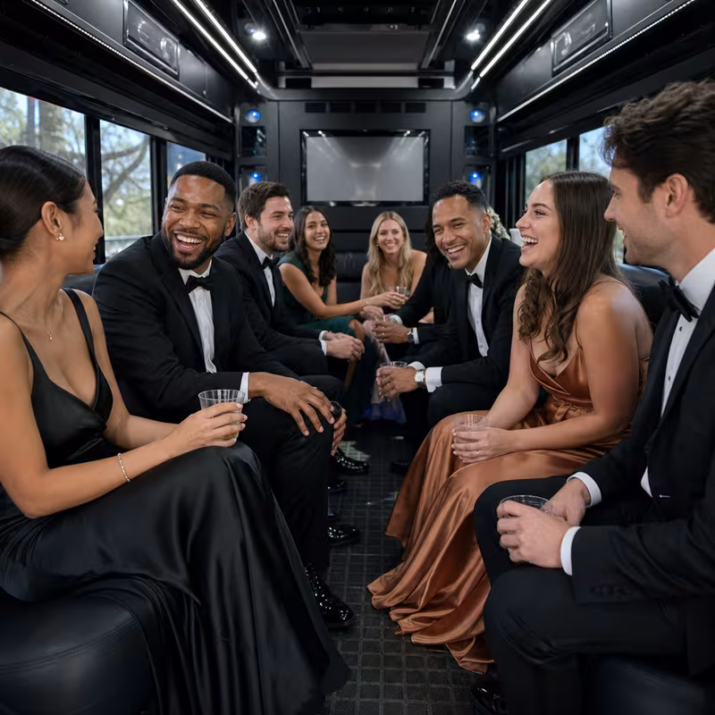 Austin Prom & Homecoming Transportation fleet vehicle