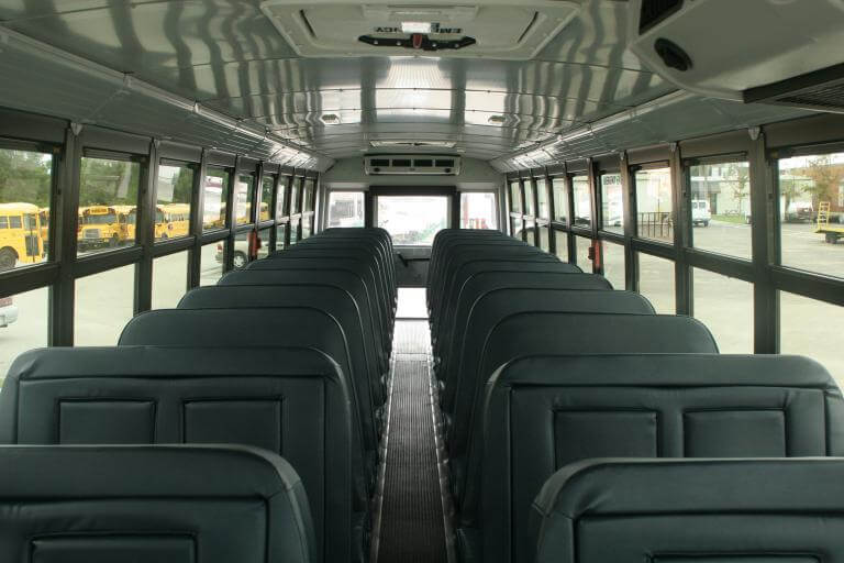 Waco 47 Passenger School Bus Interior