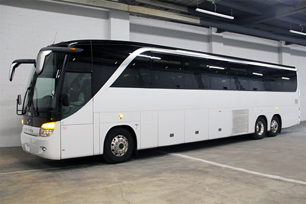 Round Rock 50 passenger Charter Bus