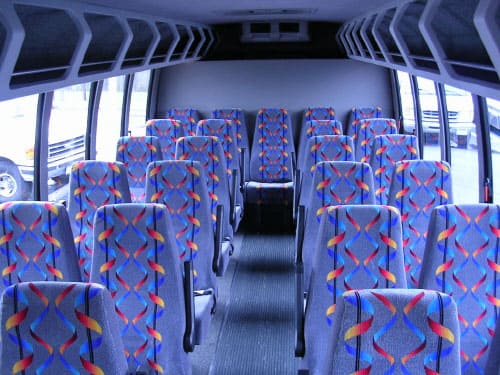 Killeen 15-35 Passenger Minibuses Interior